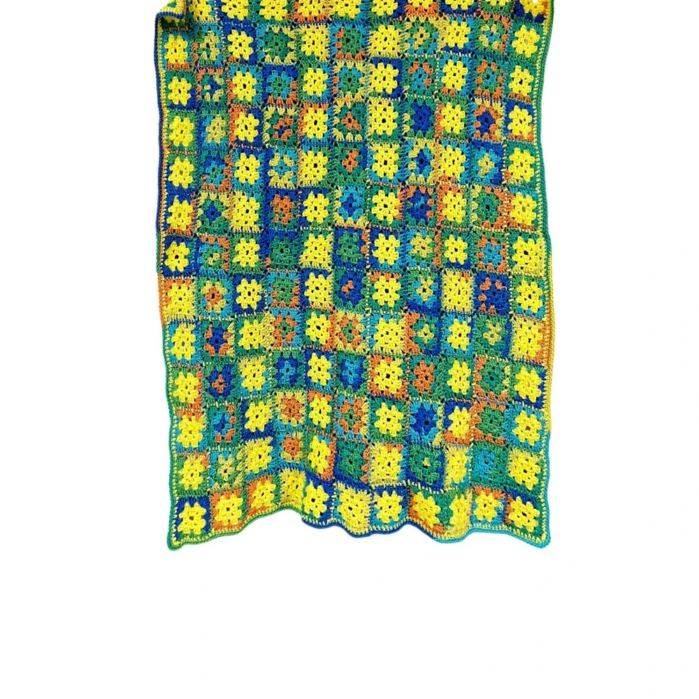 Handmade bright crochet